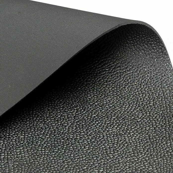 Floordirekt Läufer Orange Peel (140 x 800 cm, Schwarz) | BAUHAUS