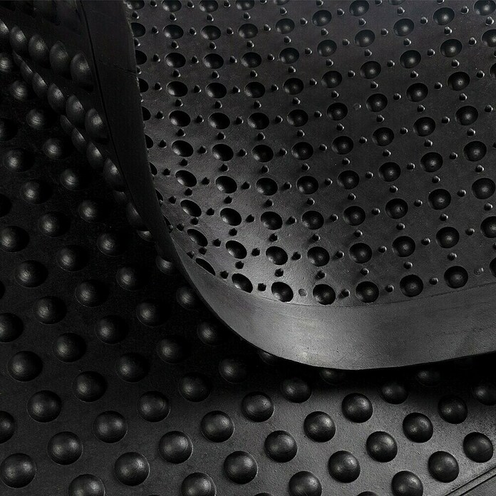 Floordirekt Bodenschutzmatte Bubble (Schwarz, 90 x 300 cm) | BAUHAUS