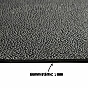 Floordirekt Läufer Orange Peel (140 x 800 cm, Schwarz) | BAUHAUS