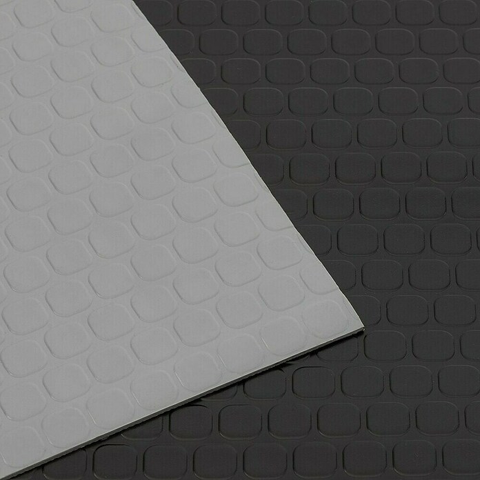 Floordirekt Läufer Square Coin (120 x 300 cm, Dunkelgrau) | BAUHAUS