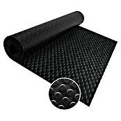 Floordirekt Läufer Flachnoppen (100 x 500 cm, Schwarz) | BAUHAUS