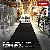 Floordirekt Läufer Fein gerippt (200 x 350 cm, Schwarz) | BAUHAUS
