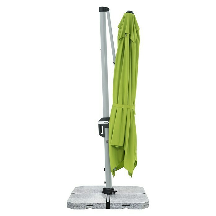 Doppler Active PendelschirmFresh Green, 350 x 260 cm Right Side View