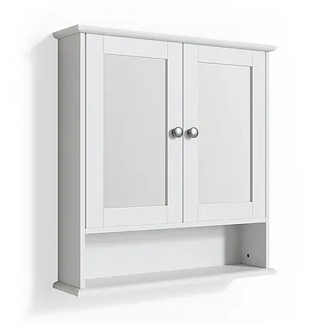 Vicco  Spiegelschrank Bianco Weiß