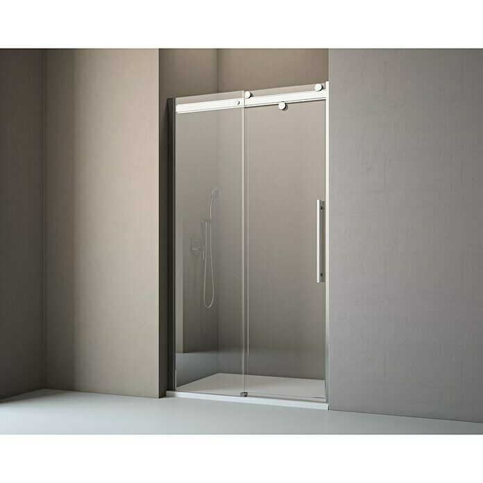 Camargue Klizna vrata za tuš kabinu Top-Roller (120 x 210 cm, Debljina: 6 mm, DIN graničnik: Desno, Wonderclean premaz)