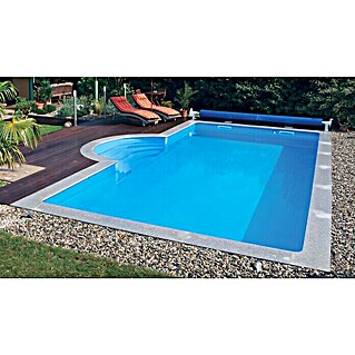 Steinbach Bausatz-Pool Highlight de Luxe + (L x B x H: 600 x 300 x 145 cm, 23 500 l)