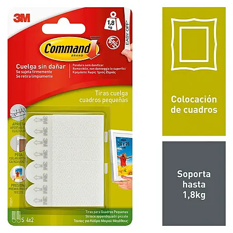 3M Command Cinta engomada 17202