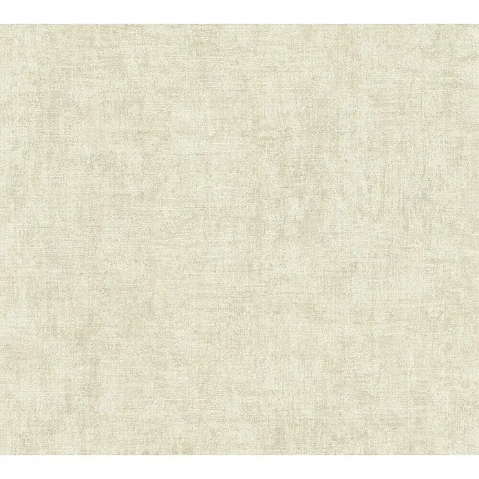 A.S. Création New Walls Vliestapete I - Beige, Uni, 10,05 x 0,53 m - Elegante, strukturierte Tapete in einem sanften Beigeton, ideal für eine ruhige und stilvolle Raumgestaltung.