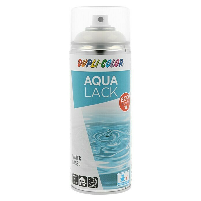 Dupli-Color Aqua Lackspray RAL 9001 (Cremeweiß, Hochglänzend, 350 ml)