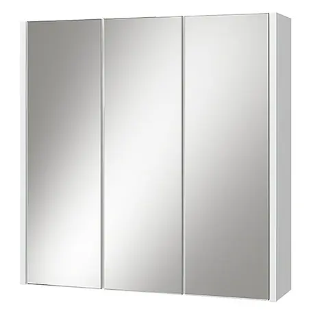 Vicco  Spiegelschrank Majest Weiß