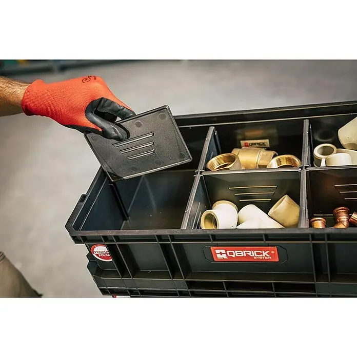 Proregal Werkzeugkoffer QBRICK® Werkzeugkasten TWO ohne Deckel - 
