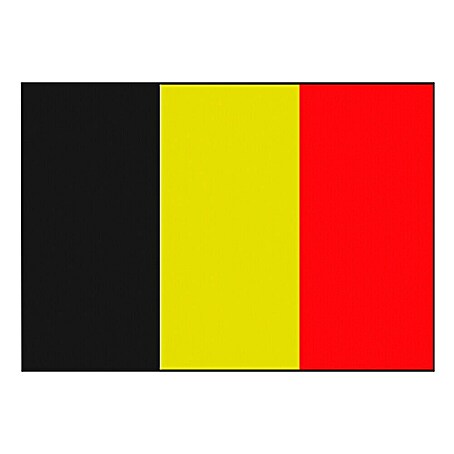 Flagge (Belgien, 30 x 20 cm, Spunpolyester)