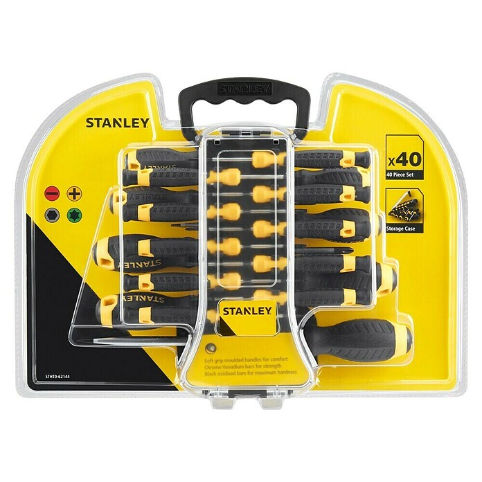 Stanley Set de destornilladores (40 pzs.) | BAUHAUS