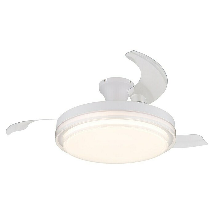 Globo Stropni ventilator Beliz  (40 W, Promjer: 1.060 mm, Bijela) | BAUHAUS