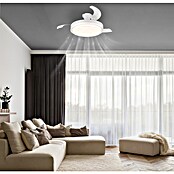 Globo Stropni ventilator Beliz  (40 W, Promjer: 1.060 mm, Bijela) | BAUHAUS