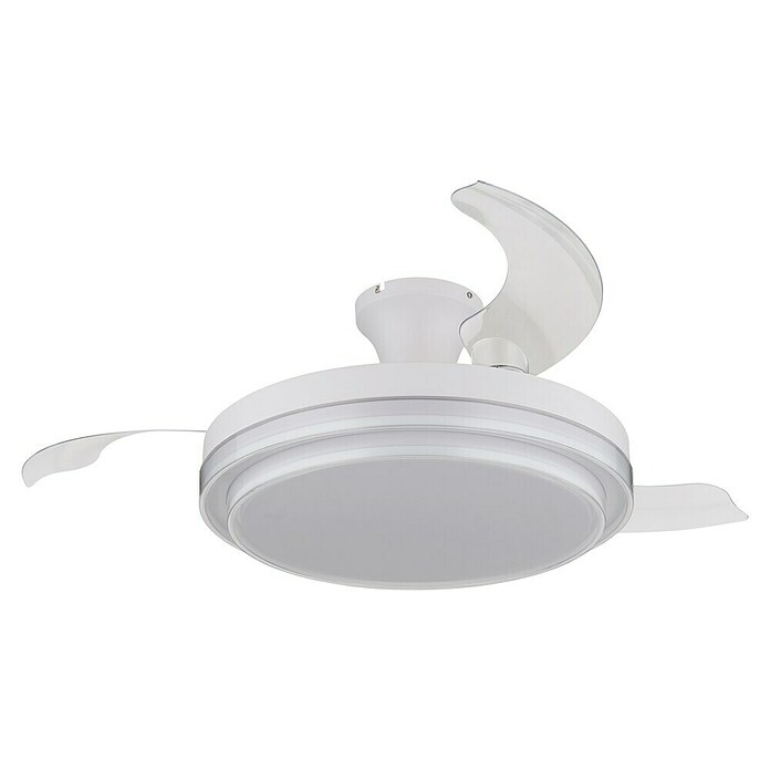 Globo Stropni ventilator Beliz  (40 W, Promjer: 1.060 mm, Bijela) | BAUHAUS