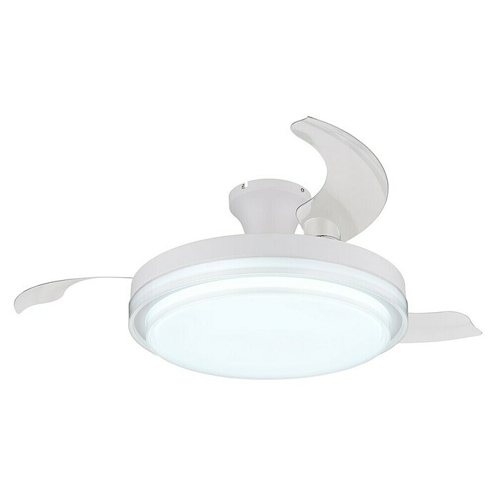 Globo Stropni ventilator Beliz  (40 W, Promjer: 1.060 mm, Bijela) | BAUHAUS