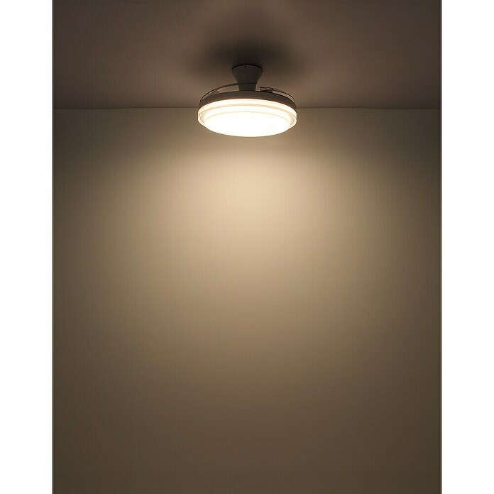 Globo Stropni ventilator Beliz  (40 W, Promjer: 1.060 mm, Bijela) | BAUHAUS