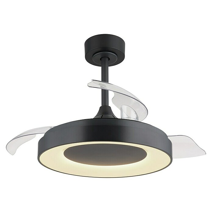 Globo Stropni ventilator Elina  (40 W, Promjer: 910 mm, Crna) | BAUHAUS