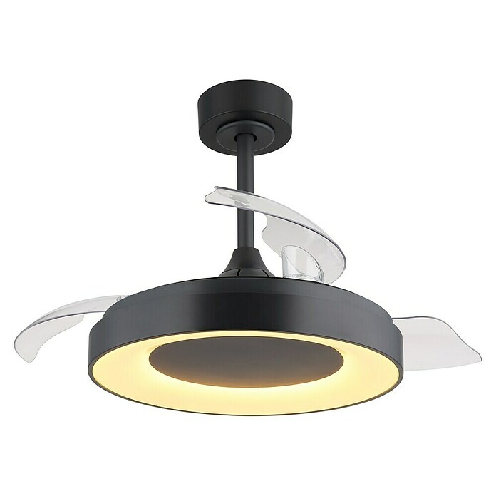 Globo Stropni ventilator Elina  (40 W, Promjer: 910 mm, Crna) | BAUHAUS
