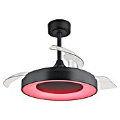Globo Stropni ventilator Elina  (40 W, Promjer: 910 mm, Crna) | BAUHAUS