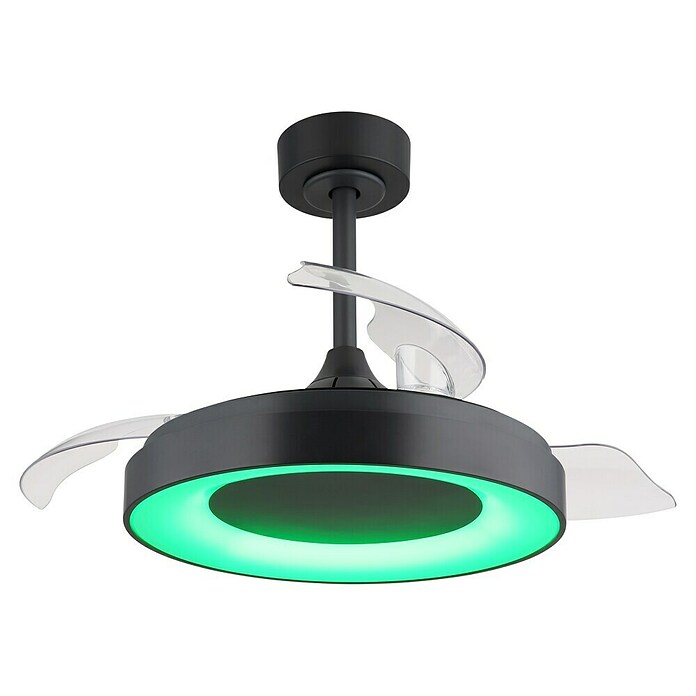 Globo Stropni ventilator Elina  (40 W, Promjer: 910 mm, Crna) | BAUHAUS
