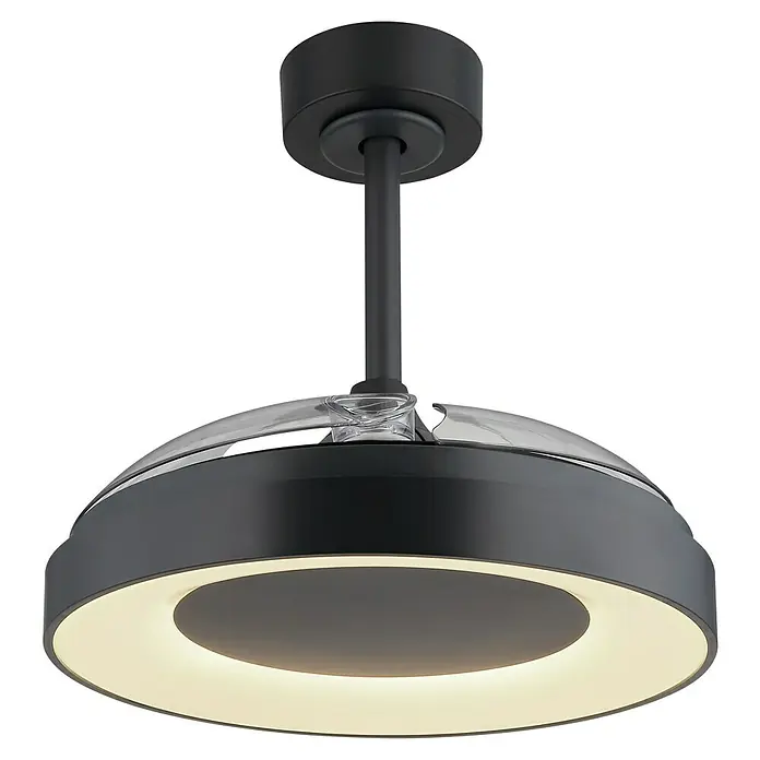Globo Deckenventilator Elina - 40 W, Durchmesser: 910 mm - Moderne Deckenleuchte mit integriertem LED-Ring und schlankem Design. Perfekt für stilvolle Beleuchtung in jedem Raum.