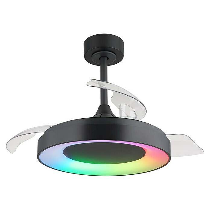 Globo Stropni ventilator Elina  (40 W, Promjer: 910 mm, Crna) | BAUHAUS