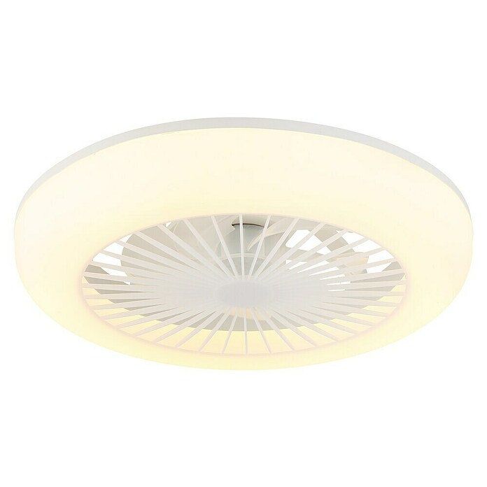 Globo Stropni ventilator Ferrell  (Bijela, Promjer: 450 mm, 15 W) | BAUHAUS