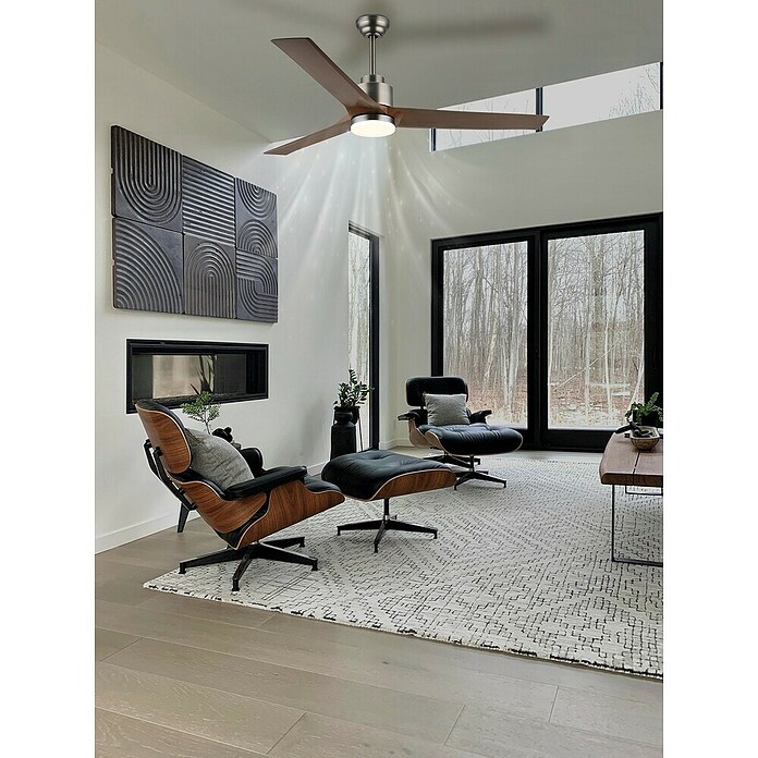 Globo Stropni ventilator Modesto  (Smeđa, 148 cm, 20 W) | BAUHAUS