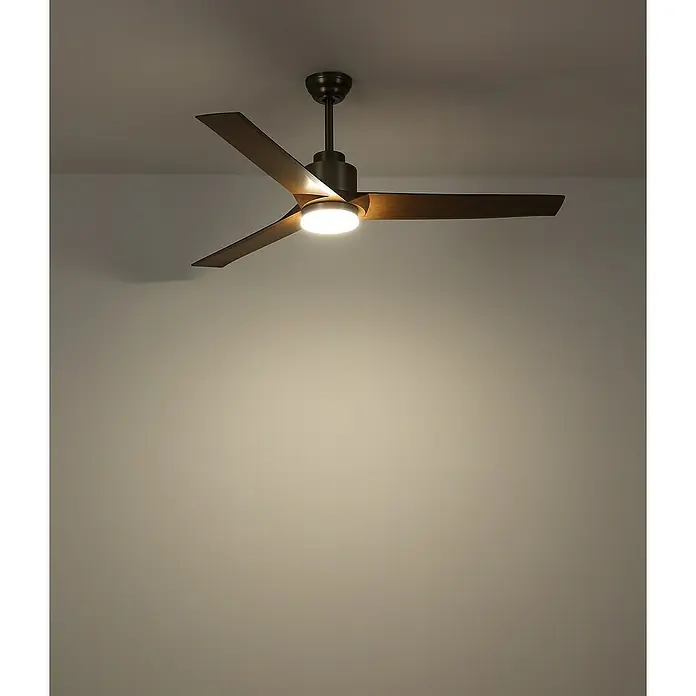 Globo Deckenventilator Modesto - 148 cm, 20 W - Deckenventilator mit drei Flügeln und eingebauter Lampe, der eine moderne und funktionale Beleuchtungslösung bietet.