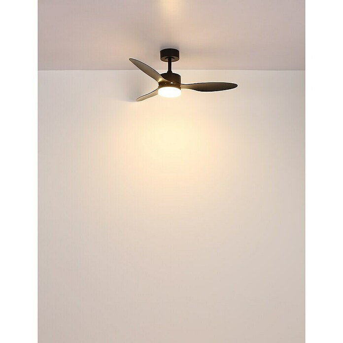 Globo Stropni ventilator Blackwell  (Crna, Promjer: 1.060 mm, 20 W) | BAUHAUS