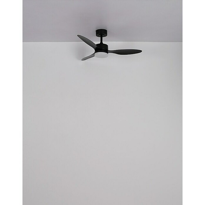 Globo Stropni ventilator Blackwell  (Crna, Promjer: 1.060 mm, 20 W) | BAUHAUS