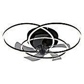 Globo Stropni ventilator Alia  (Crna, Promjer: 580 mm, 40 W) | BAUHAUS