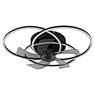 Globo Stropni ventilator Alia (Crna, Promjer: 580 mm, 40 W)
