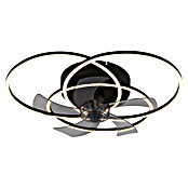 Globo Stropni ventilator Alia  (Crna, Promjer: 580 mm, 40 W) | BAUHAUS