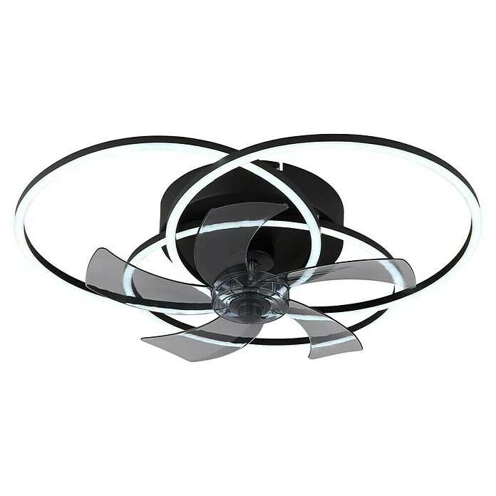 Globo Stropni ventilator Alia  (Crna, Promjer: 580 mm, 40 W) | BAUHAUS