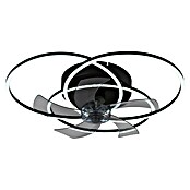 Globo Stropni ventilator Alia  (Crna, Promjer: 580 mm, 40 W) | BAUHAUS
