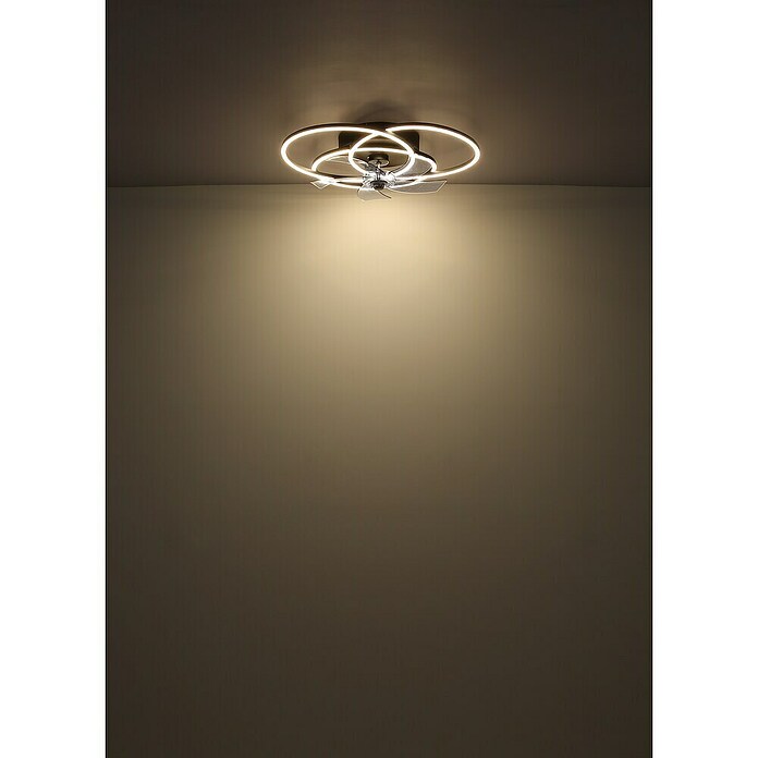 Globo Stropni ventilator Alia  (Crna, Promjer: 580 mm, 40 W) | BAUHAUS