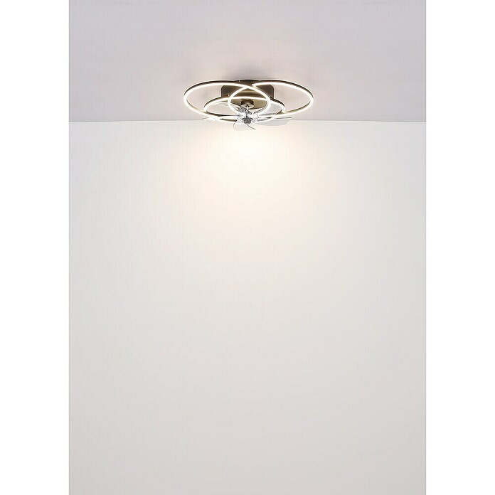 Globo Stropni ventilator Alia  (Crna, Promjer: 580 mm, 40 W) | BAUHAUS