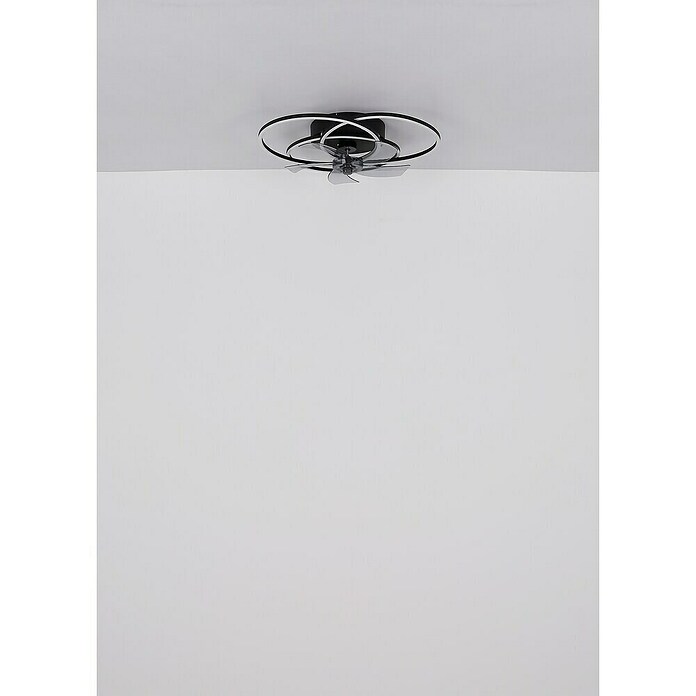 Globo Stropni ventilator Alia  (Crna, Promjer: 580 mm, 40 W) | BAUHAUS