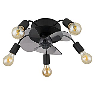 Globo Stropni ventilator Alisha (Crna, Promjer: 420 mm, 40 W)