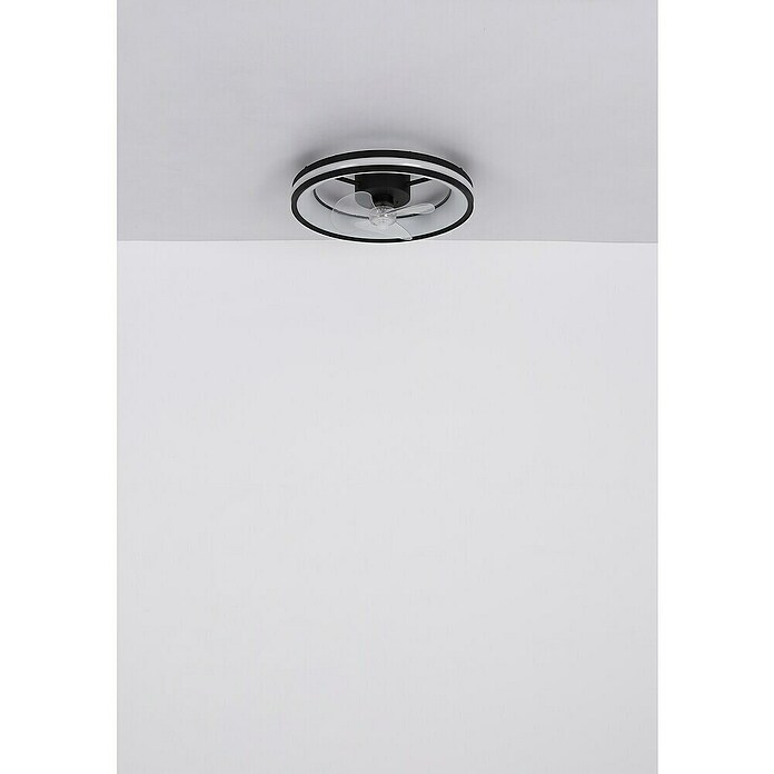Globo Stropni ventilator Gatian  (30 W, Promjer: 500 mm, Crna) | BAUHAUS