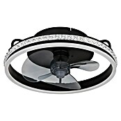 Globo Stropni ventilator Cataleya  (Crna, Promjer: 400 mm, 29 W) | BAUHAUS