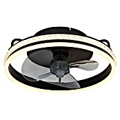 Globo Stropni ventilator Cataleya  (Crna, Promjer: 400 mm, 29 W) | BAUHAUS