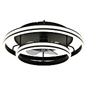 Globo Stropni ventilator Kendall  (Crna, Promjer: 600 mm, 40 W) | BAUHAUS