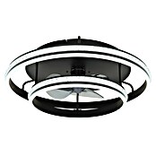 Globo Stropni ventilator Kendall  (Crna, Promjer: 600 mm, 40 W) | BAUHAUS