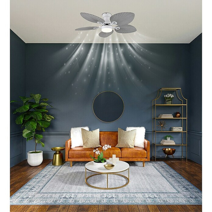 Globo Stropni ventilator Elise  (Bijela, Promjer: 1.070 mm, 22 W) | BAUHAUS