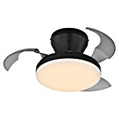 Globo Stropni ventilator Zavala  (Crna, Promjer: 380 mm, 15 W) | BAUHAUS
