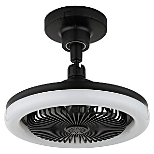 Globo Stropni ventilator Lidea (Crna, Promjer: 258 mm, 20 W)